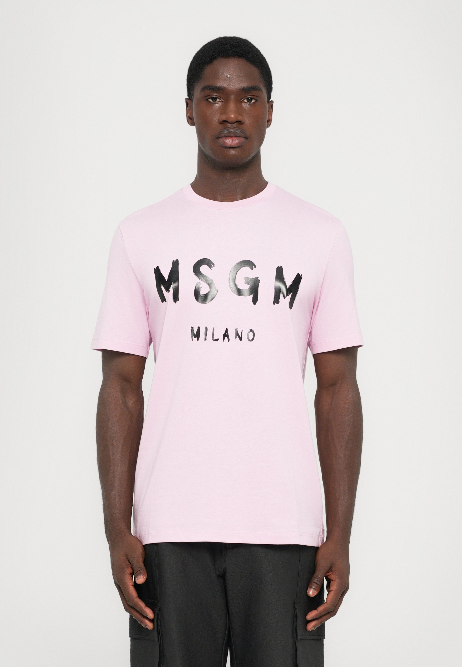 MSGM Print T-shirt - pink - Zalando.ie
