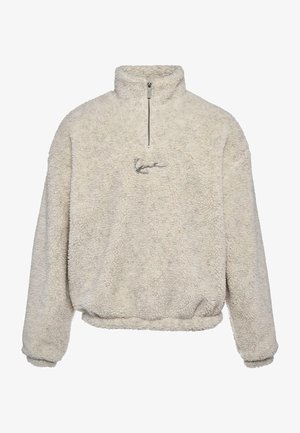 KM SIGNATURE TEDDY TROYER - Fleece jumper - off white