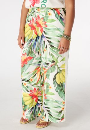 MS Mode, TROUSER - Broek - multi green