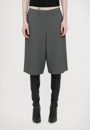 TAILORED KNEE LENGTH  - Short - warm dark grey