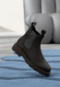 Selected, dark brown