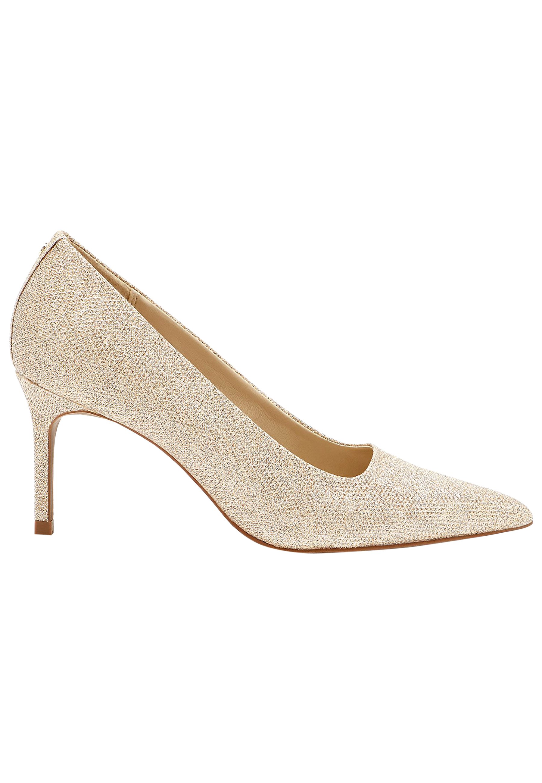 Next BLACK PATENT - High heels - gold 