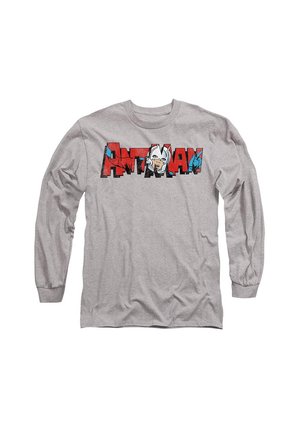 ANTMAN   - Long sleeved top - mottled light grey