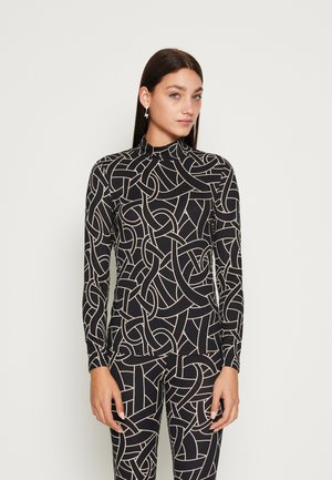 ONLY ONLSARA HIGH NECK - Bluză cu mânecă lungă - black