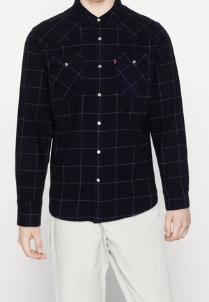 Skjorta - dark-blue denim