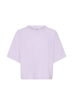 b.young, BYXMARSINE SHORT SLEEVE - T-paita - fair orchid melange