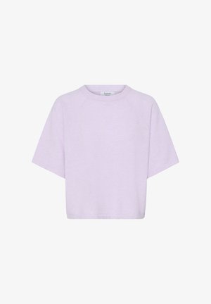 b.young, BYXMARSINE SHORT SLEEVE - T-paita - fair orchid melange