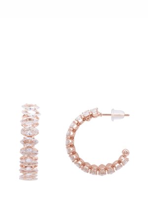 Boucles d'oreilles - rose goldfarbend