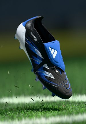 PREDATOR ELITE FOLD-OVER TONGUE ARTIFICIAL GROUND FOOTBALL BOOTS - Jalkapallokengät kiinteälle alustalle - core black/footwear white/glory blue