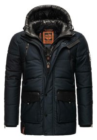 STONE HARBOUR Winterjacke dark blue/blau-metallic Zalando