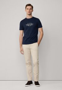 Façonnable UNIVERSITY - Camiseta estampada - marine blue