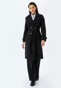 Koton BELTED - Cappotto classico - black