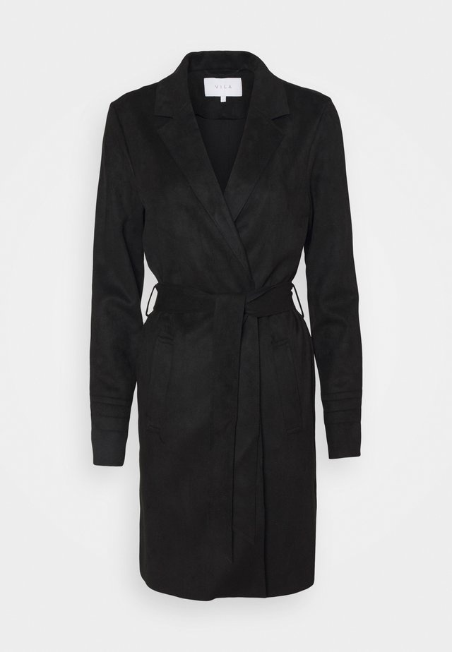 VIJAKY LONG COAT  - Trenchcoat - black