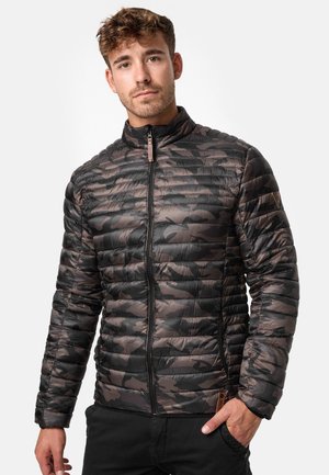 INDICODE JEANS Overgangsjakke - mottled dark green