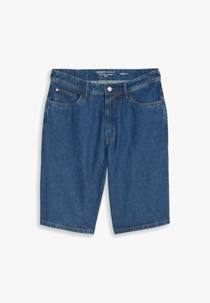 TOM TAILOR DENIM, TTWAYLEN RELAXED FIT - Jeans Shorts - clean dark stone blue denim