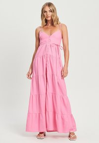 CALLI ANDRIA - Maxikleid - bubble gum pink