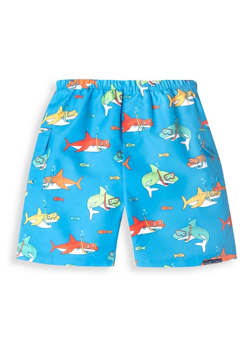 JoJo Maman Bébé NO NAPPY STANDARD Badeshorts shark/blau Zalando.de
