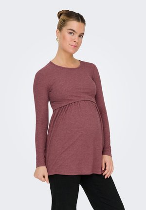 OLMMALAYA  - Bluză - rose brown