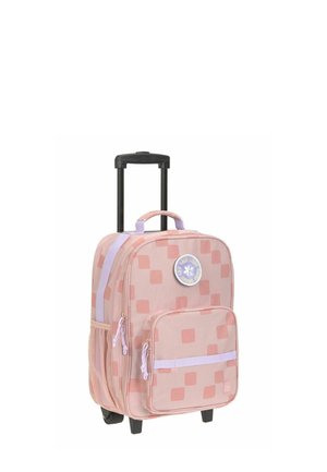 Valise à roulettes - rose