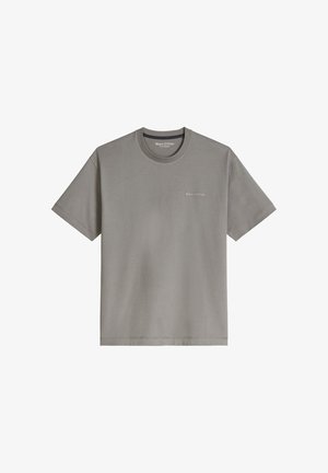 Marc O'Polo, HEAVEY JERSEY T-SHIRTS SHORTSLEEVE - T-Shirt basic - graphite dust