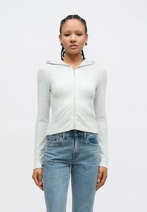 FULL ZIP - Mikina so zipsom - light grey