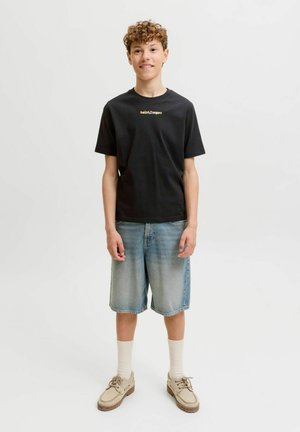 Jack & Jones Junior, T-SHIRT T-SHIRT JUNIOR - T-shirt imprimé - black