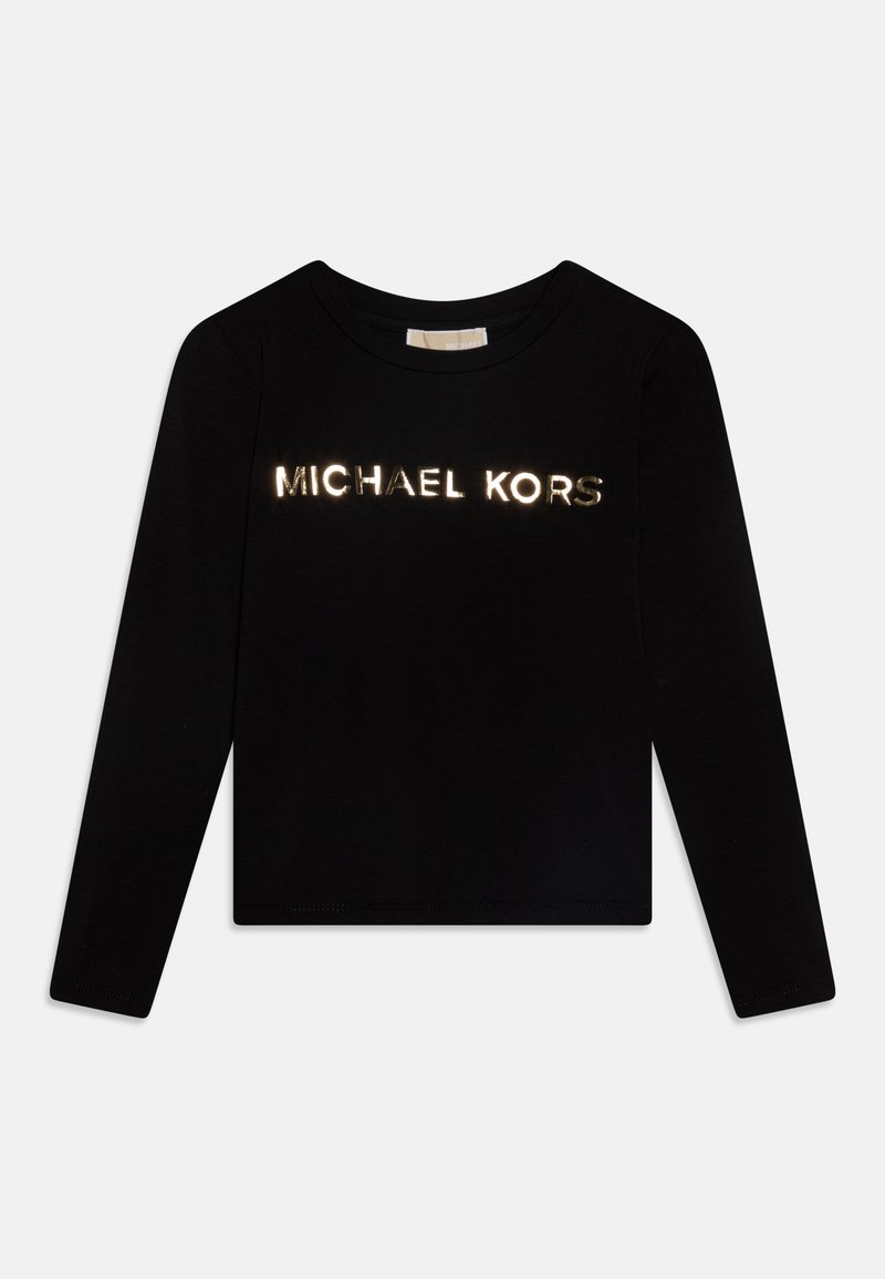 Michael Kors Kids LONG SLEEVE Pitk hihainen Paita Black musta michael-kors-kids-long-sleeve-pitk-hihainen-paita-black-musta