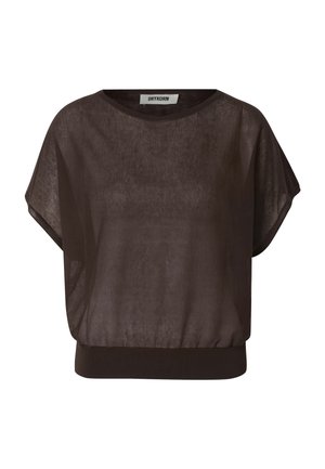 DRYKORN, GERLOTTA - T-shirt basic - brown