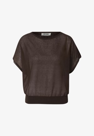 DRYKORN, GERLOTTA - T-shirt basic - brown
