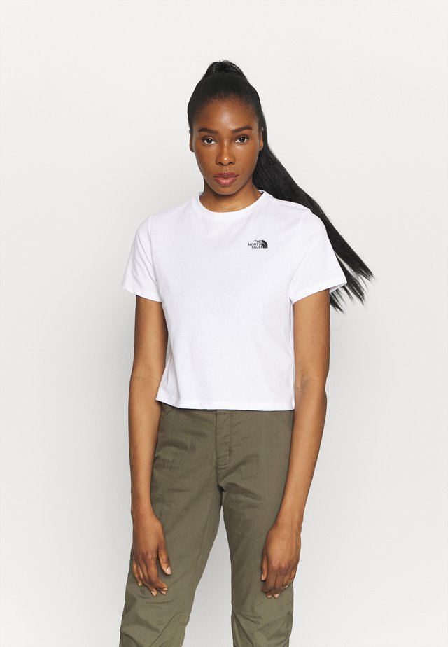 FOUNDATION CROP TEE - T-shirt basic - white