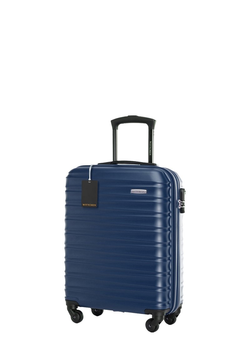 WITTCHEN SMALL SUITCASE WITH LUGGAGE TAG - Zavazadlo - dark blue