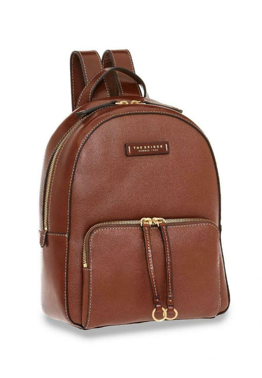 The Bridge CARLOTTA Zaino cuoio/marrone
