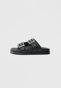 Slip-on sandaler - black