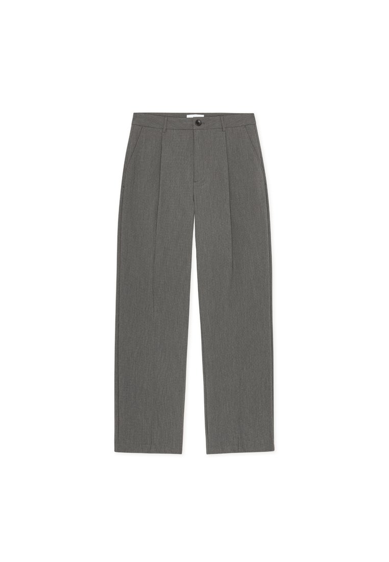 Les Deux REECE MINI PANTS - Pantalon classique - raven grey/gris foncé ...