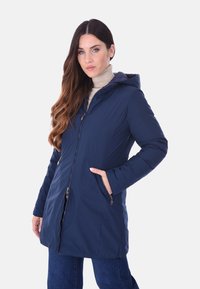 Ciabalù DOUBLE-FACE - Cappotto invernale - blu
