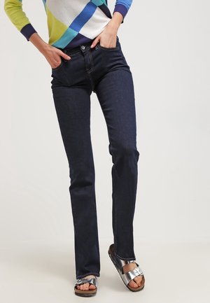 Flared Jeans - blue denim