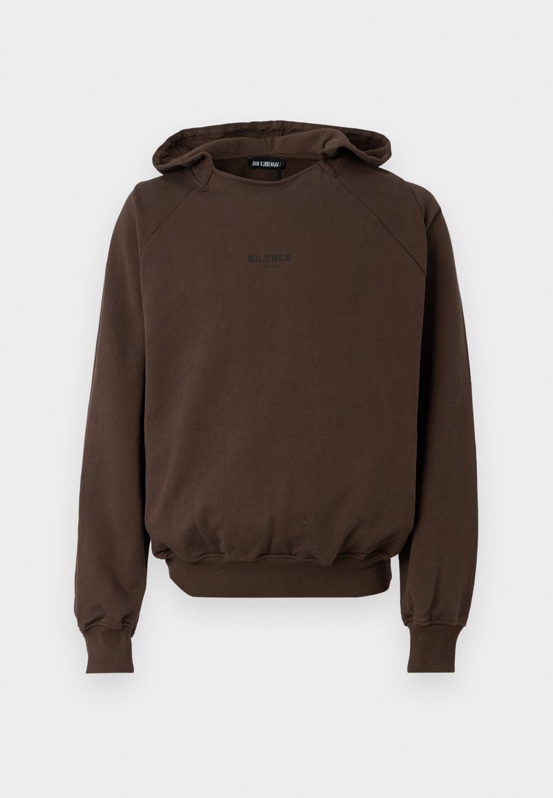 Han Kjøbenhavn Hoodie donkerbruin Han Kjøbenhavn Hoodie donkerbruin