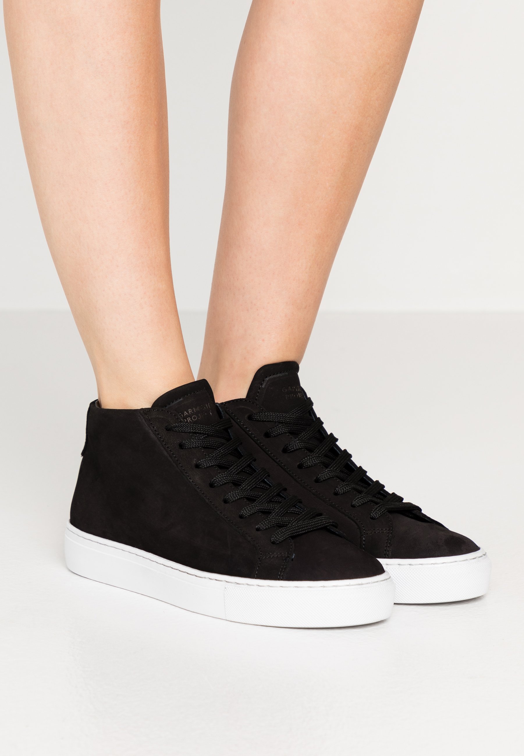GARMENT PROJECT TYPE MID SLIM SOLE Høye joggesko black GARMENT PROJECT TYPE MID SLIM SOLE Høye joggesko black