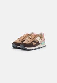 Saucony SHADOW ORIGINAL - Sneakers basse - brown/cream