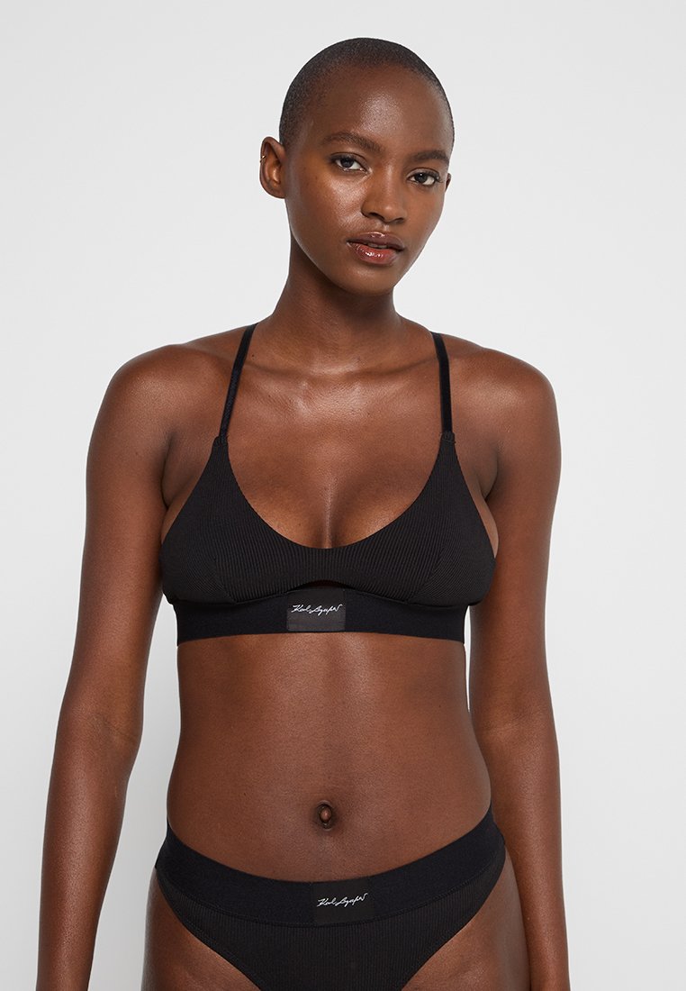 Karl Lagerfeld Triangel BH zwart Karl Lagerfeld Triangel BH zwart