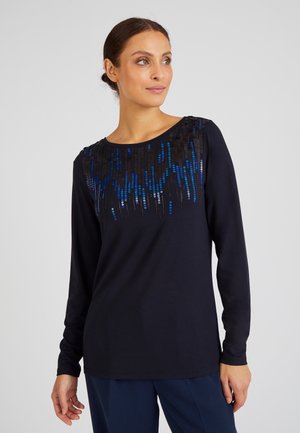 À SEQUINS - Langarmshirt - noir