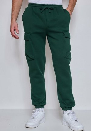 JOGGING - Pantalon cargo - vert