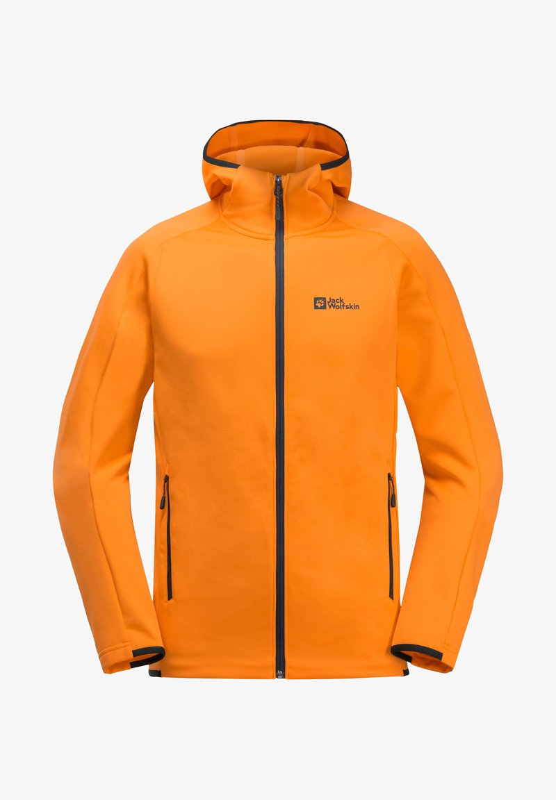 Jack Wolfskin ALPGRAT HOODED FZ M Fleecejacke dragon fire