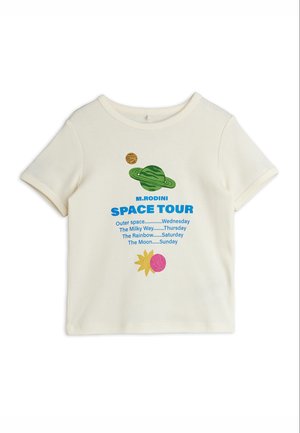 SPACE TOUR REGULAR - T-shirt con stampa - off-white