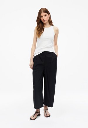 s.Oliver, HOSE - Stoffhose - schwarz