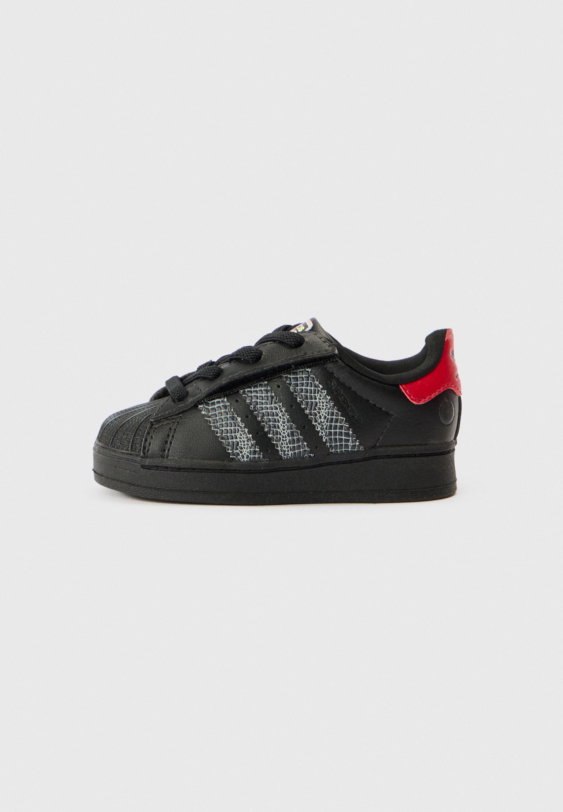 adidas Originals SUPERSTAR UNISEX - Sneakers - core black/red/svart -  Zalando.se