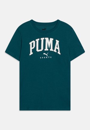 SQUAD BIG GRAPHIC TEE UNISEX - Camiseta estampada - cold green