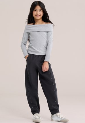 WE Fashion, Pantalones deportivos - dark grey