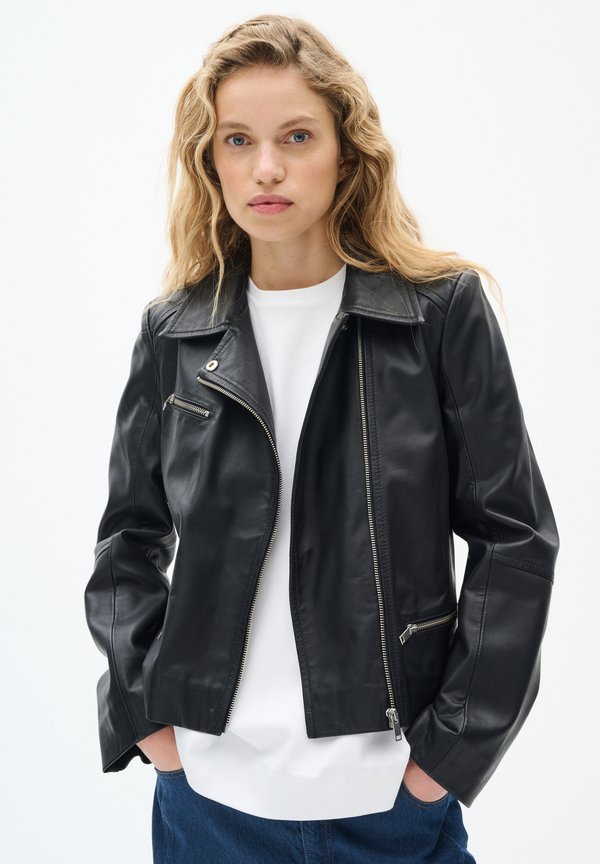 WENNA BIKER - Lederjacke