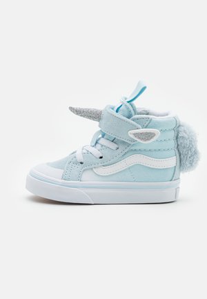 Sneakers high - light blue